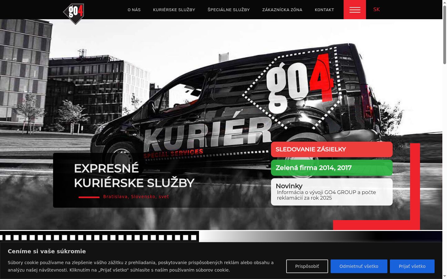 Sutikimo reklamjuostės, rodytos prieš bet kokią sąveiką, ekrano kopija