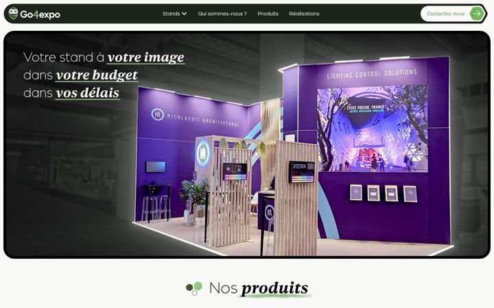 Screenshot of go4expo.fr