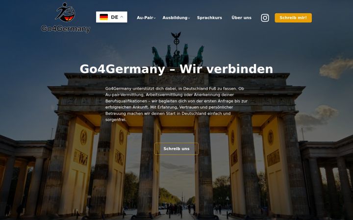 Screenshot of go4germany.com