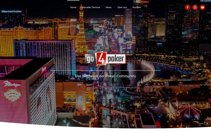 Kuvakaappaus sivustosta go4poker.de