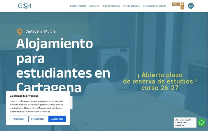 Screenshot of go91.es