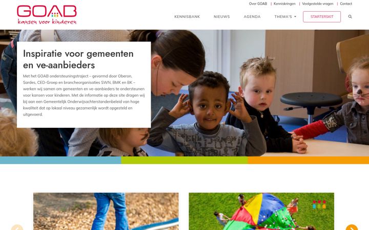 Screenshot of goab.eu