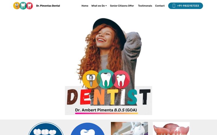 Screenshot of goadentist.com