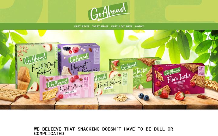 Screenshot of goahead.co.uk