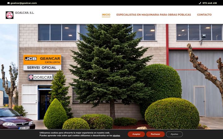 Screenshot ta' goalcarsl.com