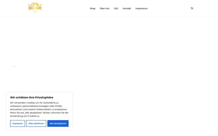 Screenshot of goalgear.de