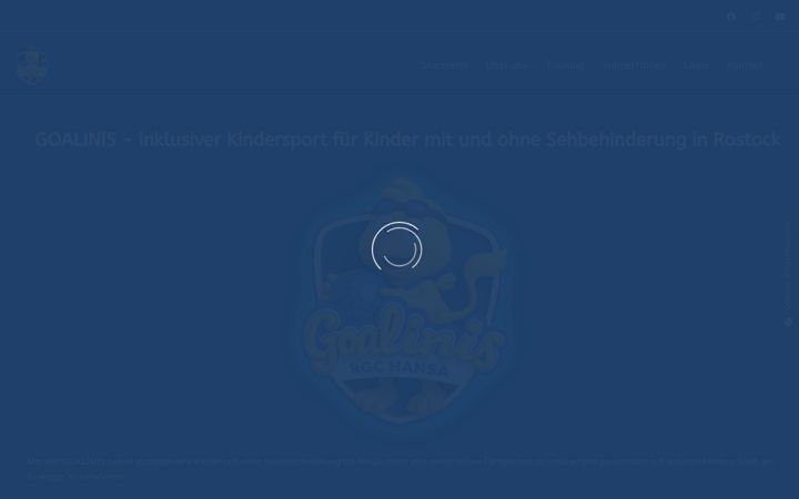 Screenshot of goalinis.de