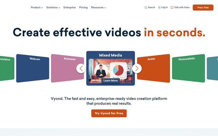 Screenshot of goanimate.com