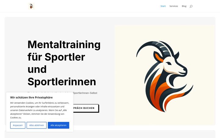 Screenshot of goat-coaching.at