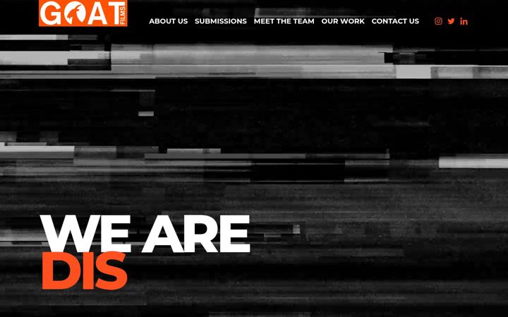 Screenshot of goatfilms.tv