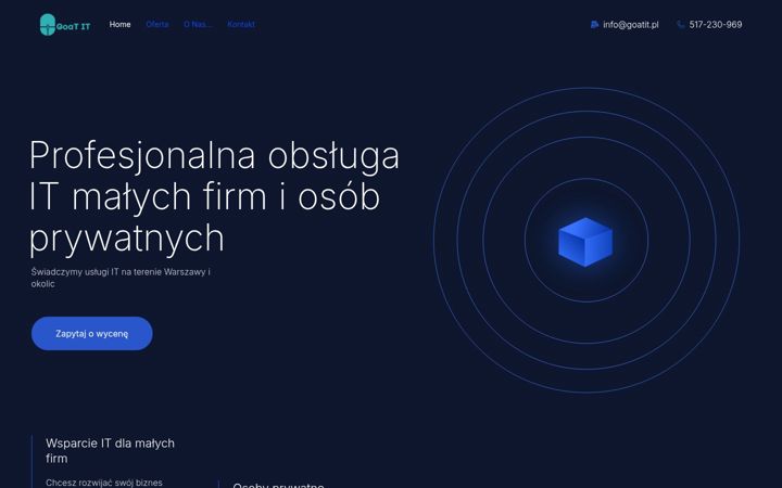 Screenshot of goatit.pl