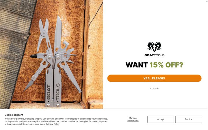 Screenshot of goattools.com
