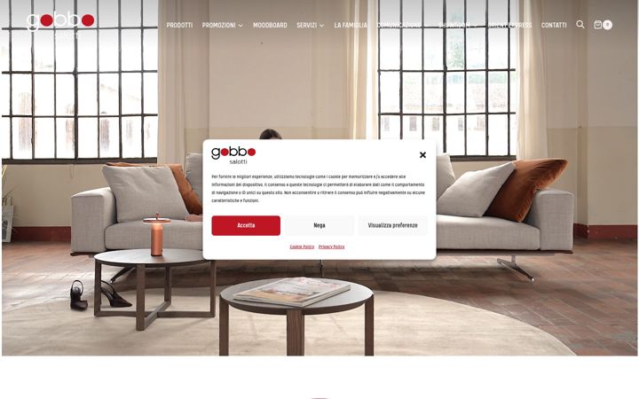 Screenshot of gobbosalotti.it