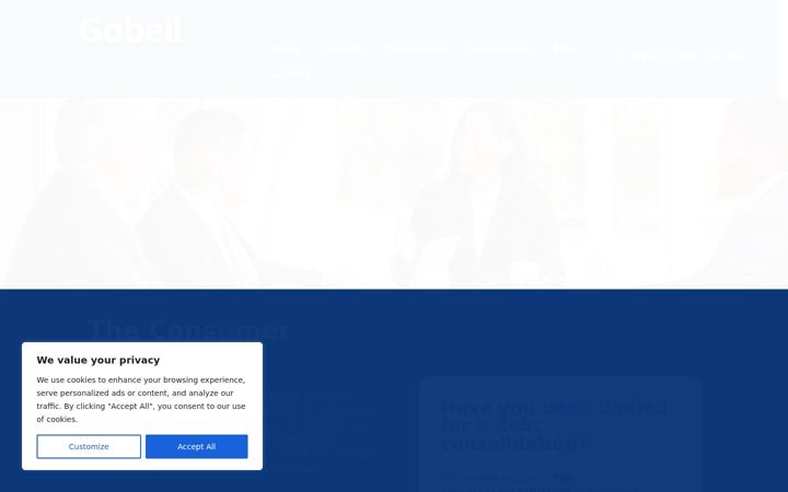 Screenshot of gobeilsyndic.com