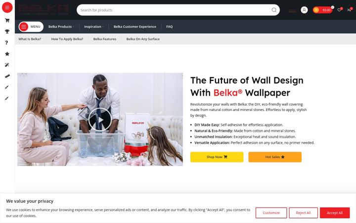 Screenshot of gobelka.com