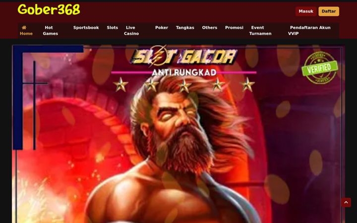 Screenshot of gober368slot.net