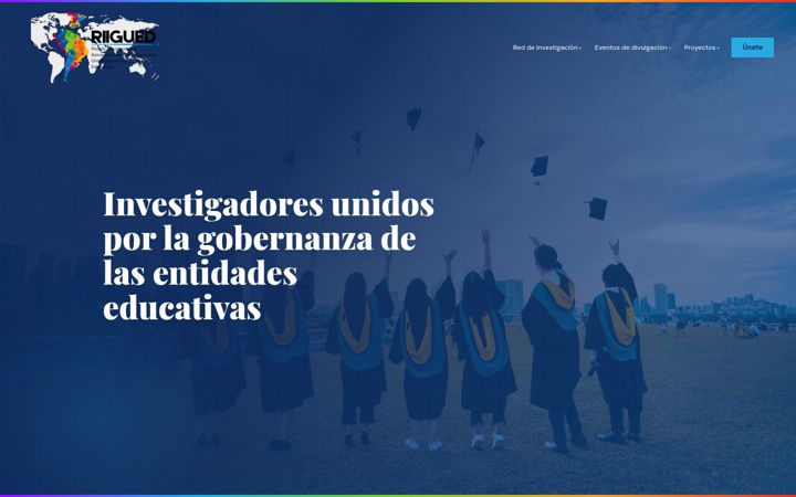 Screenshot of gobernanzauniversitaria.cl