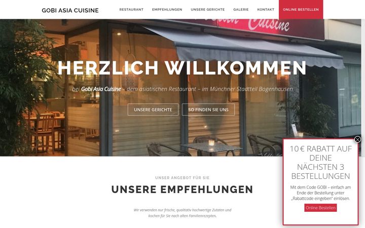 Screenshot of gobi-asia-cuisine.de