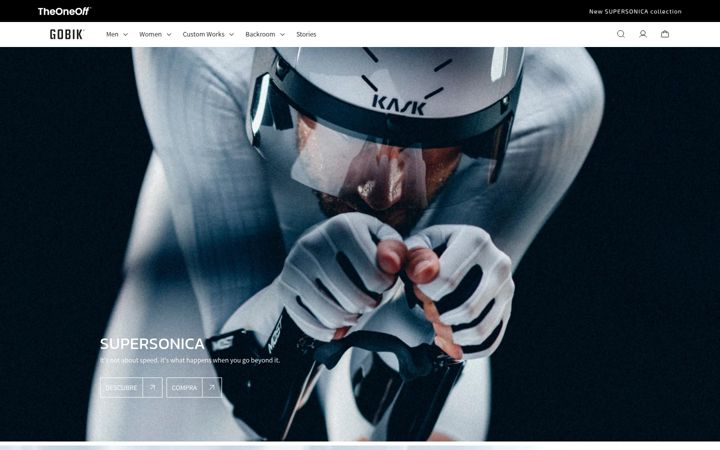 Screenshot of gobik.com