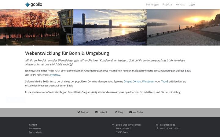 Screenshot of gobilo.com