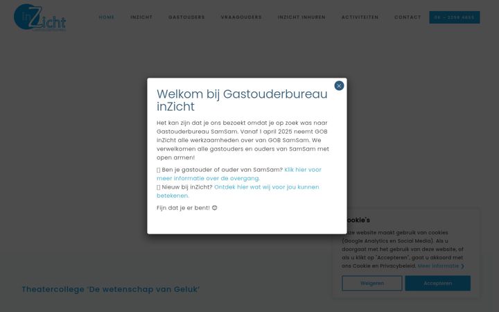 Screenshot of gobinzicht.nl