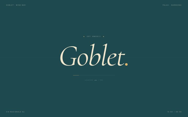 Screenshot of goblet.it