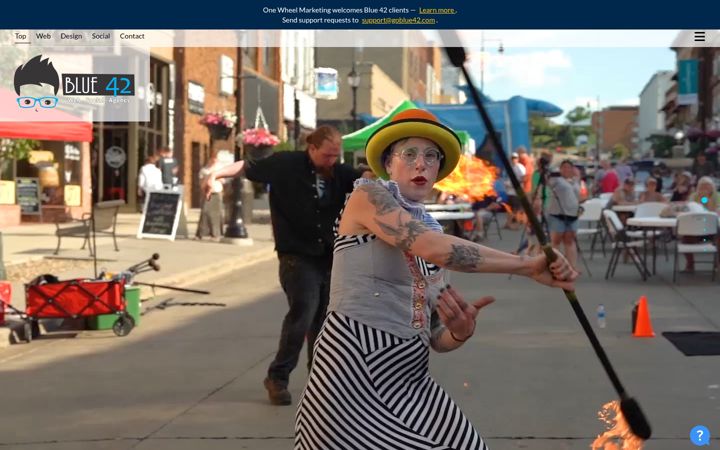 Screenshot of goblue42.com