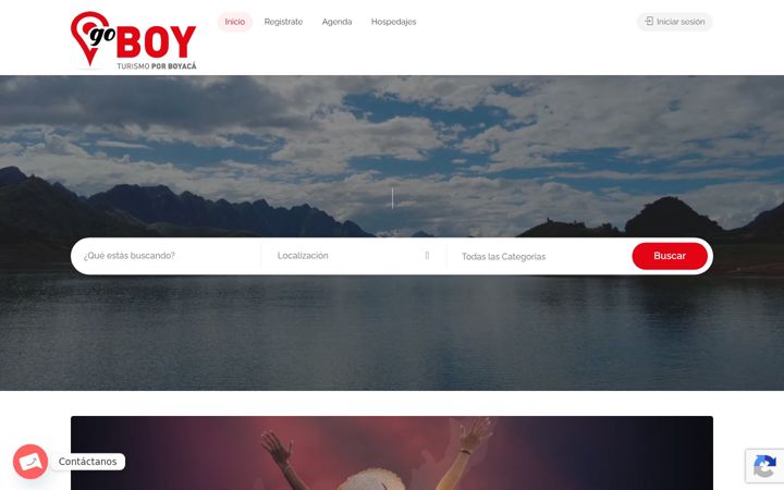Screenshot of goboy.com.co