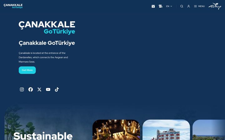 Screenshot of gocanakkaleturkiye.com