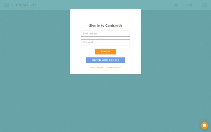 Screenshot of gocardsmith.co