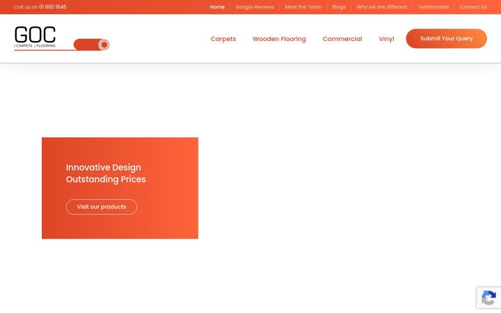 Screenshot of goccarpets.com