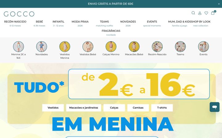 Screenshot of gocco.pt