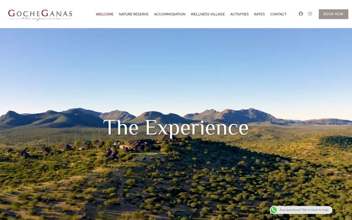 Screenshot of gocheganas.com