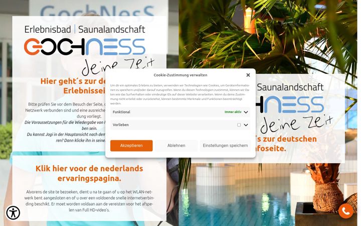 Screenshot of gochness.de