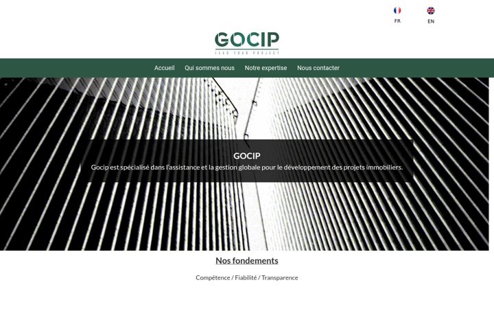Screenshot of gocip.fr