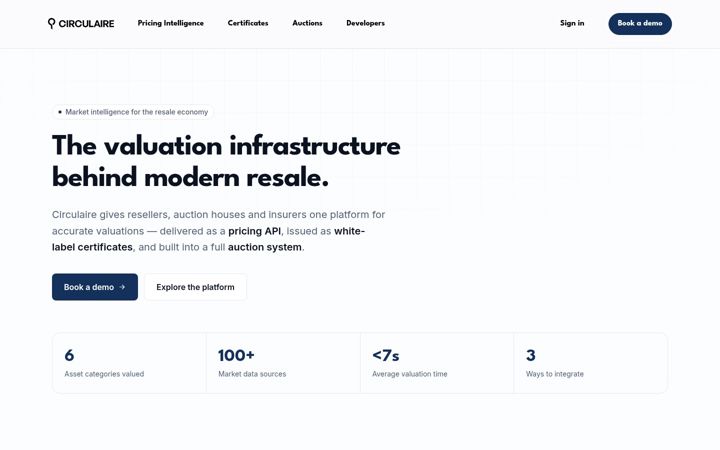 Screenshot of gocirculaire.com