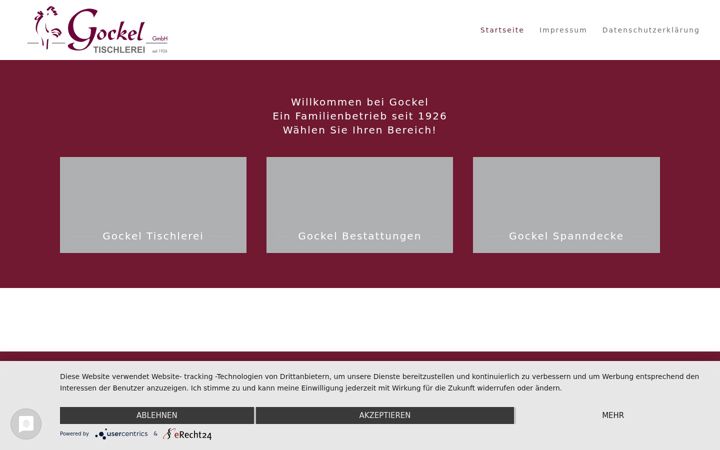 Screenshot of gockel-voerde.de