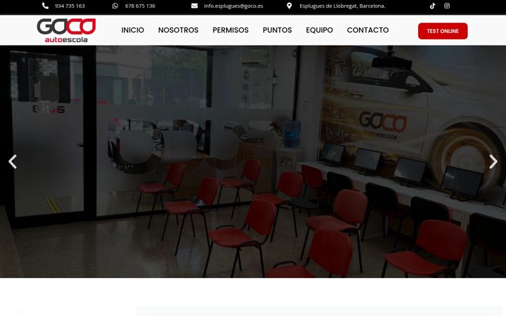 Screenshot of goco.es