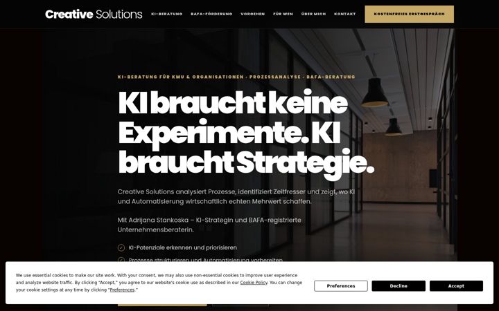 Screenshot of gocreative.solutions