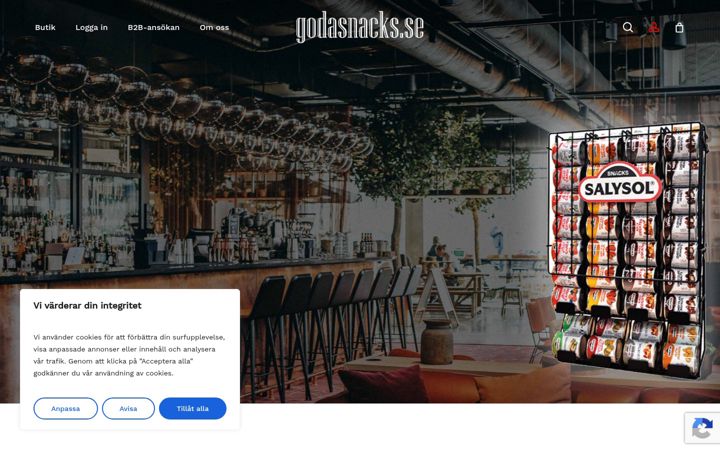 Screenshot of godasnacks.se
