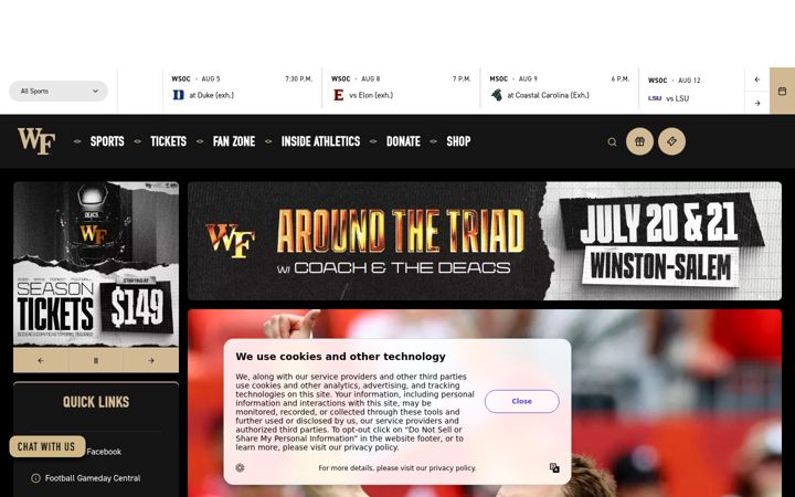 Screenshot of godeacs.com