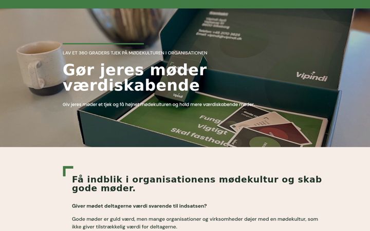 Screenshot of godemoeder.dk
