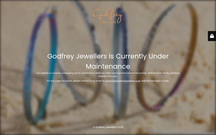Screenshot of godfreyjewellers.co.uk