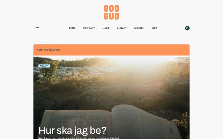 Screenshot of godgud.se