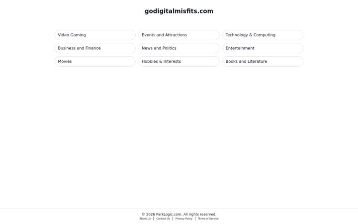 Screenshot of godigitalmisfits.com