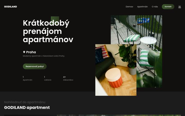 Screenshot of godiland.com
