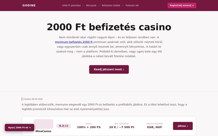 Screenshot of godinemeth.hu