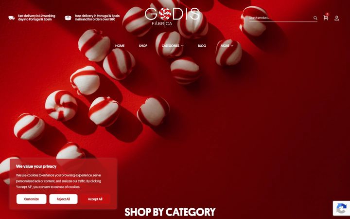 Screenshot of godisfabrica.com