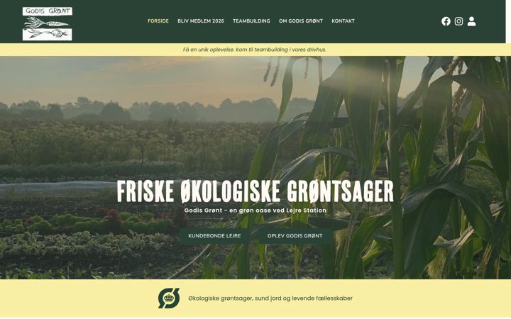 Screenshot of godisgront.dk