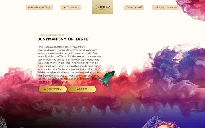 Screenshot of godivachocolate.nl